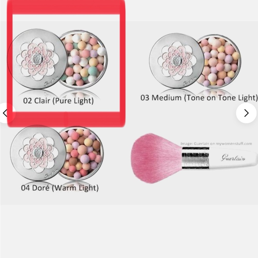 💕HOST PICK💕 Guerlain Light Reflecting Pearls of Powder 2 Clair/Light BNIB & Rare - Picture 4 of 16